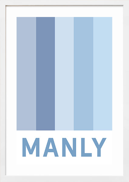 Manly Blue Stripe