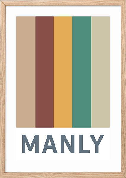 Manly Retro Stripe